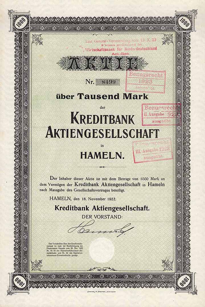 Kreditbank AG