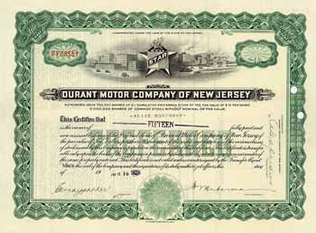 Durant Motor Co. of New Jersey