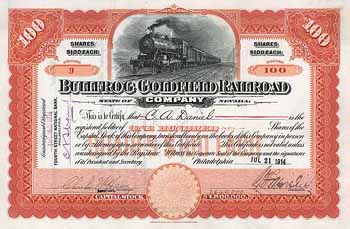 Bullfrog Goldfield Railroad