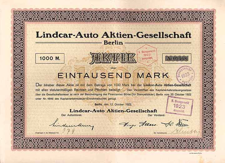 Lindcar-Auto AG