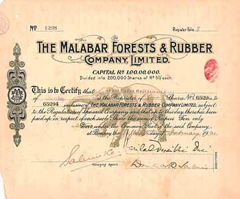 Malabar Forests & Rubber Co.