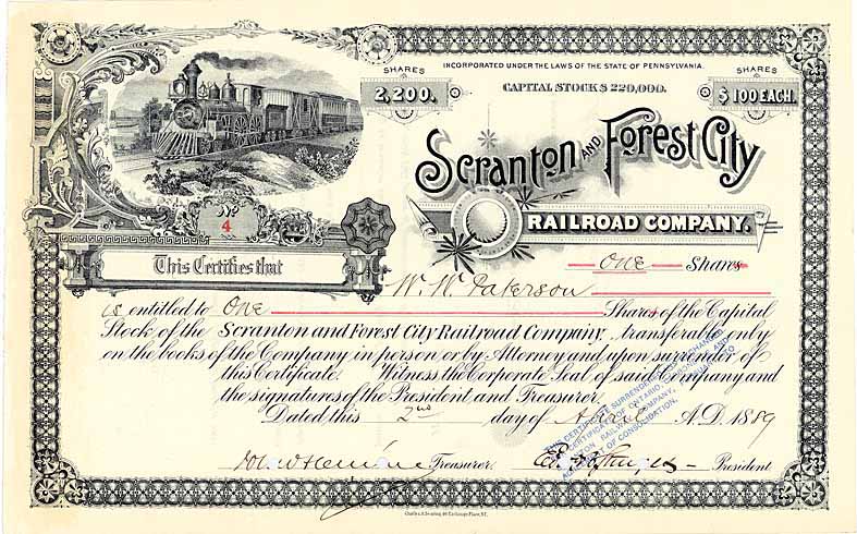 Scranton & Forest City Railroad