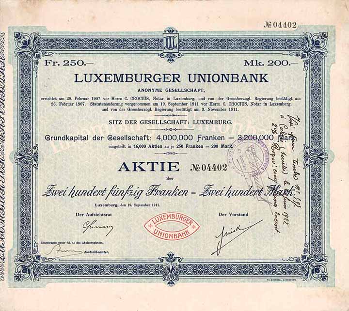 Luxemburger Unionbank