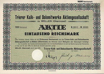 Trierer Kalk- und Dolomitwerke AG