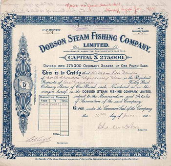 Dobson Steam Fishing Co.