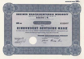 Rheiner Maschinenfabrik Windhoff AG