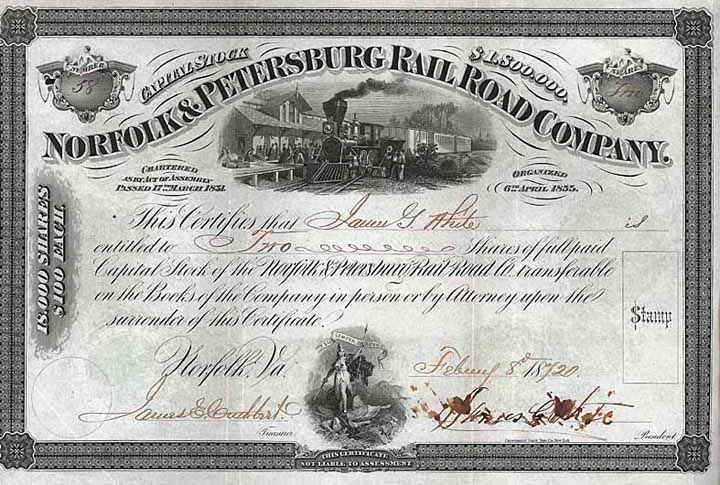 Norfolk & Petersburg Railroad