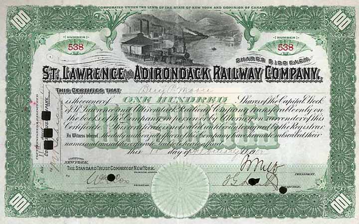 St. Lawrence & Adirondack Railway