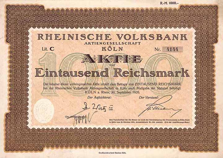 Rheinische Volksbank AG
