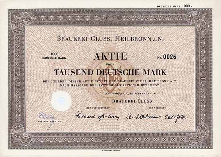 Brauerei Cluss