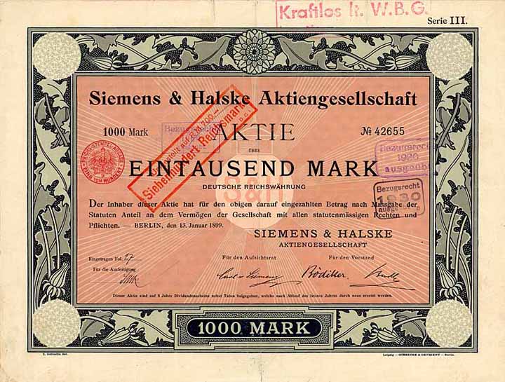 Siemens & Halske AG