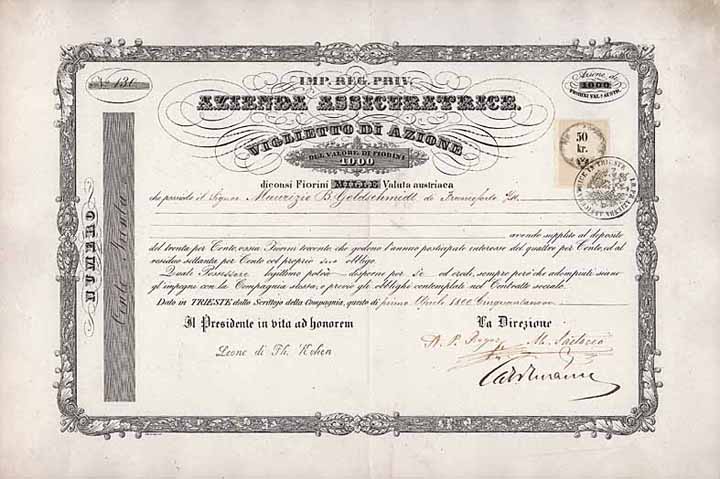 k. k. priv. Azienda Assicuratrice
