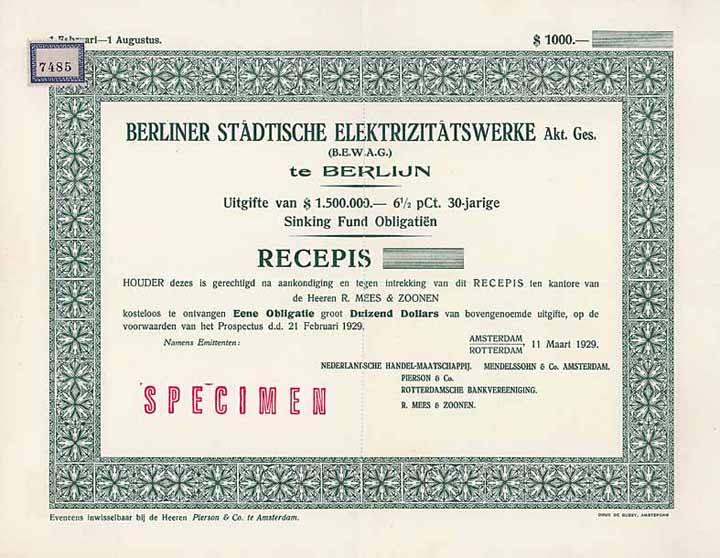 Berliner Städtische Elektrizitätswerke AG (BEWAG)