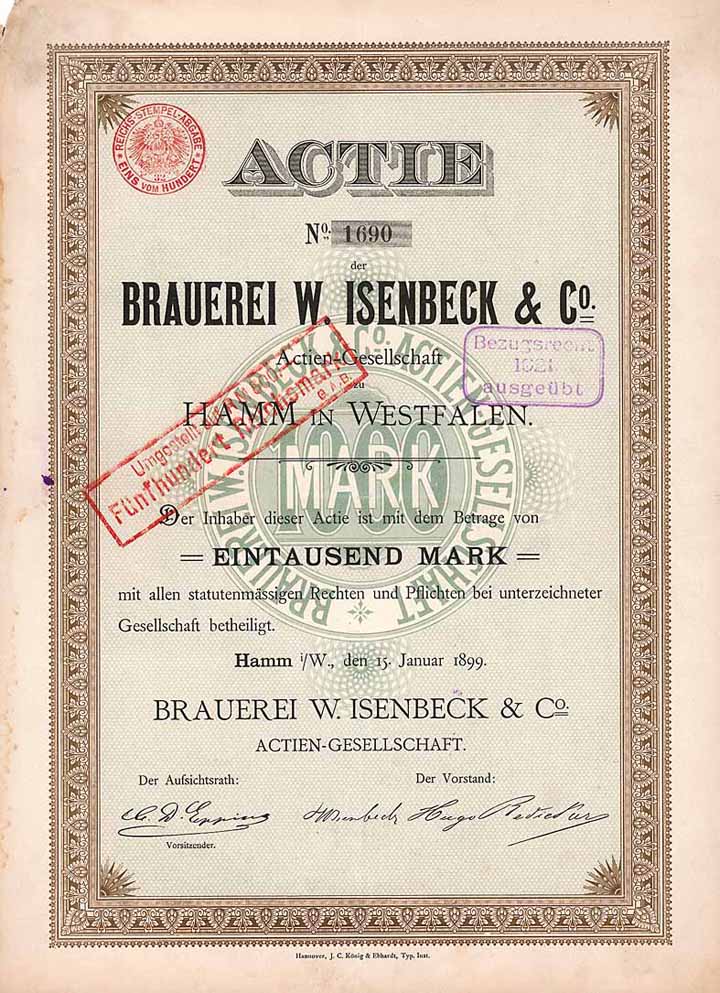 Brauerei W. Isenbeck & Co. AG