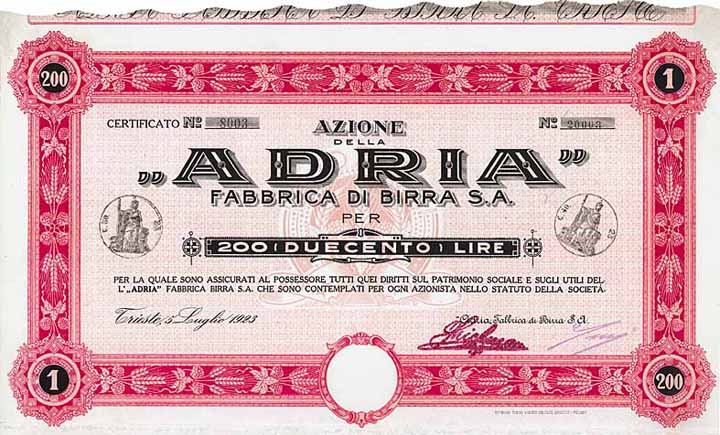 ADRIA Fabbrica di Birra S.A.