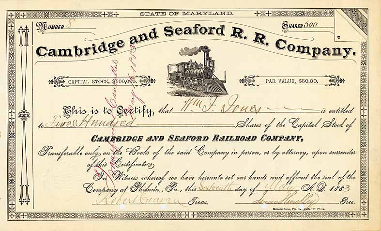 Cambridge & Seaford Railroad