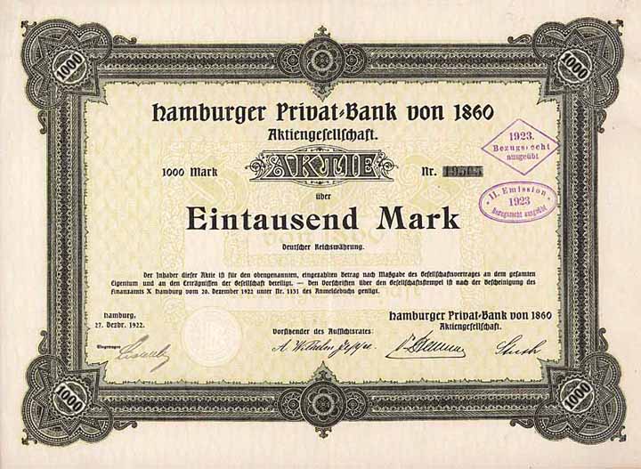 Hamburger Privat-Bank von 1860 AG