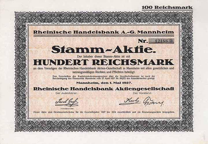 Rheinische Handelsbank AG