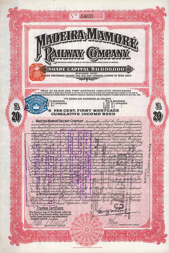 Madeira-Mamoré Railway Co.