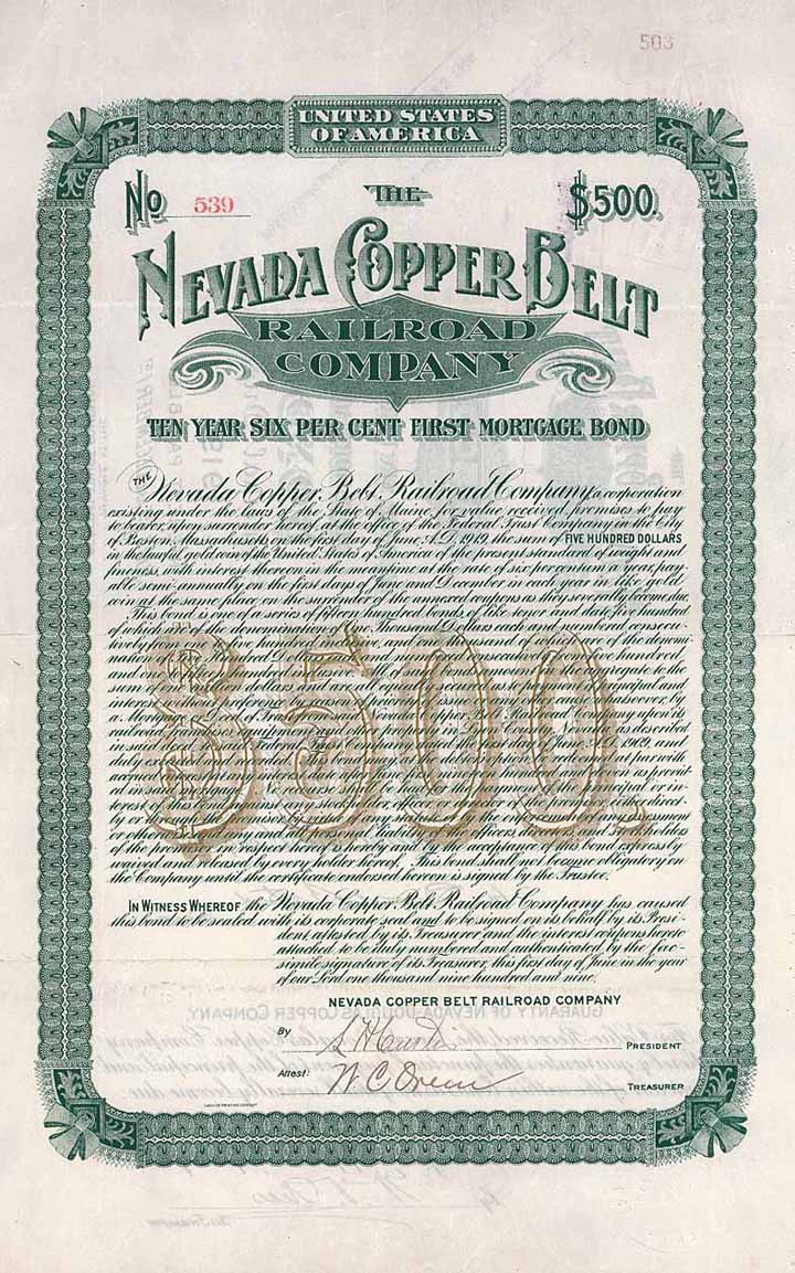 Nevada Copper Belt Railroad