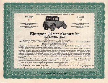 Thompson Motor Corp.