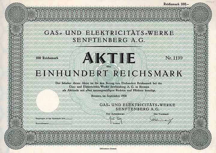 Gas- und Elektricitäts-Werke Senftenberg AG