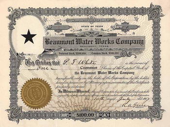 Beaumont Water Works Co.