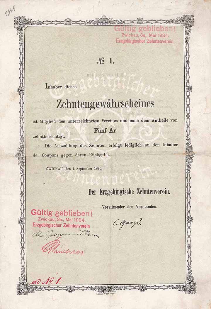 Erzgebirgischer Zehntenverein
