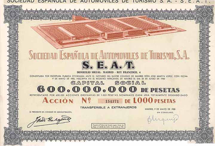 Soc. Espanola de Automoviles de Turismo S.A. - S.E.A.T.