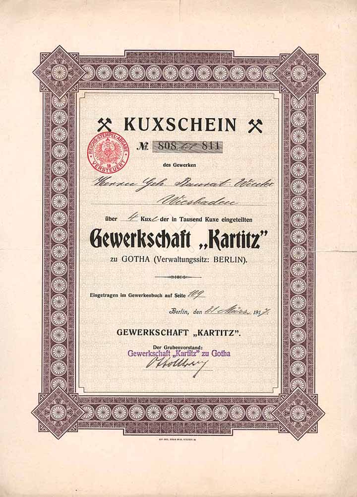 Gewerkschaft Kartitz