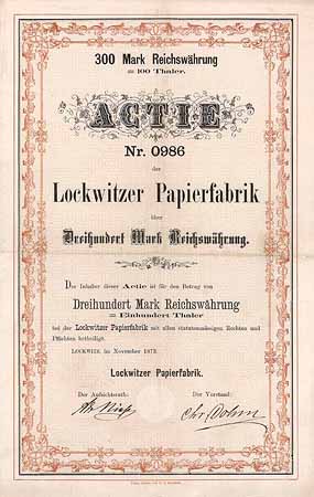 Lockwitzer Papierfabrik