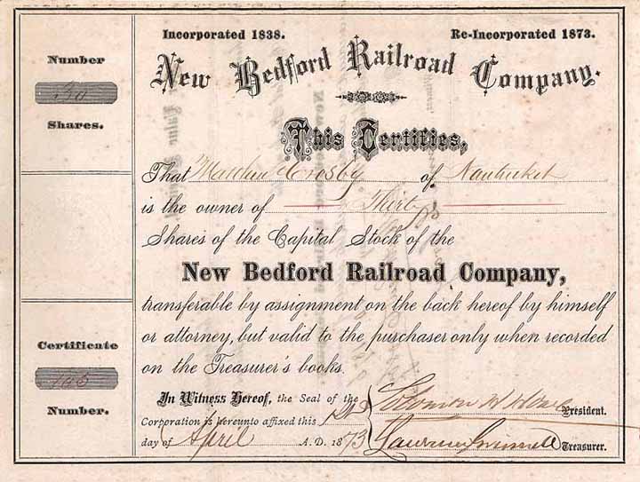 New Bedford Railroad Co.