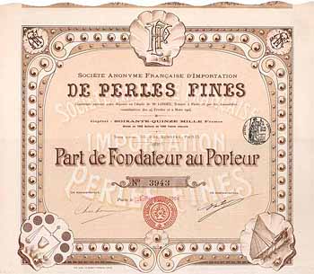 S.A. Francaise d’Importation de Perles Fines