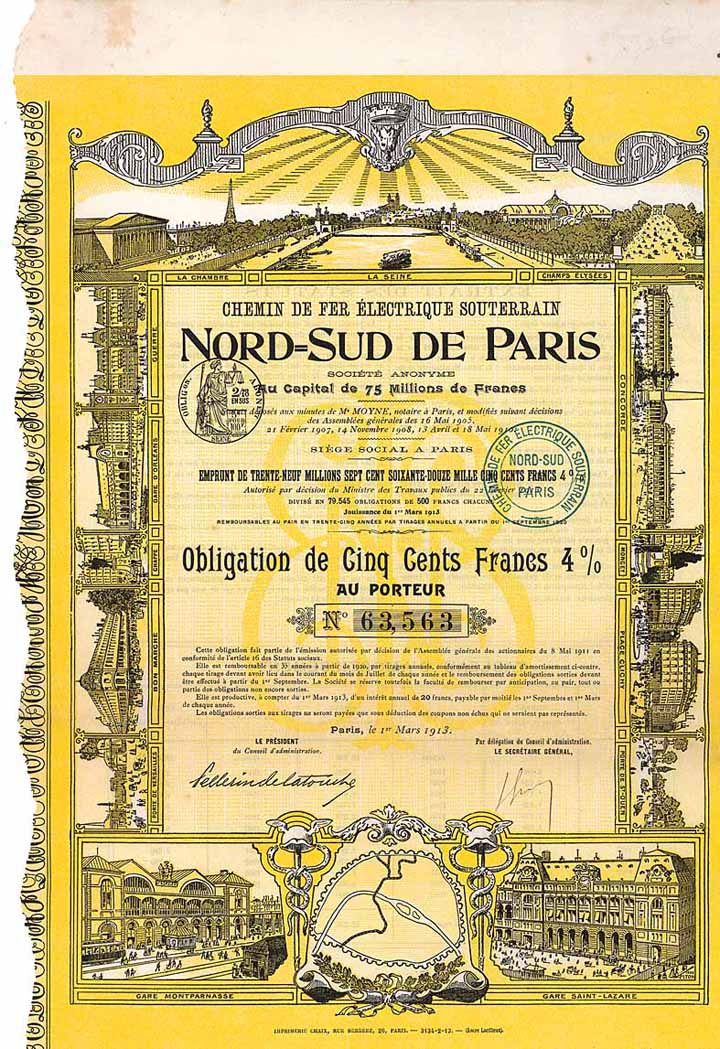 C.d.F. Électrique Souterrain Nord-Sud de Paris S.A.