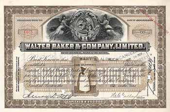 Walter Baker & Company, Ltd.