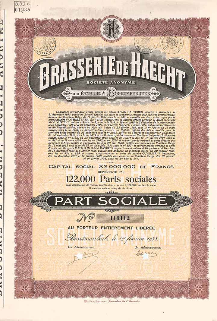 Brasserie de Haecht S.A.