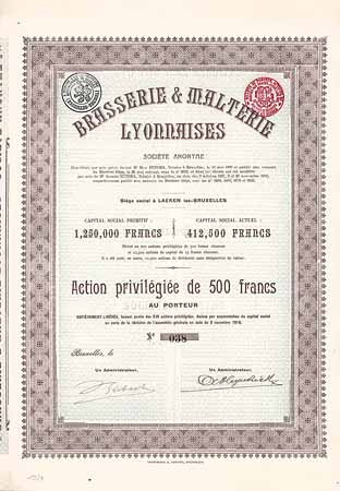 Brasserie & Malterie Lyonnaises