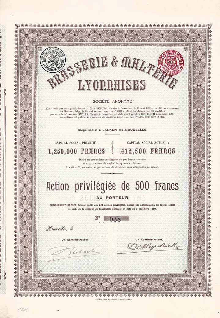 Brasserie & Malterie Lyonnaises