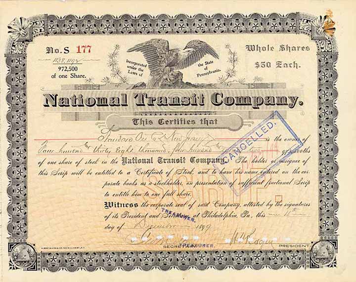 National Transit Co. (OU H. H. Rogers)