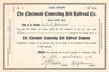 Cincinnati Connecting Belt Railroad