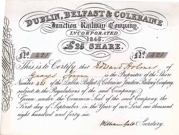 Dublin, Belfast & Coleraine Junction Railway