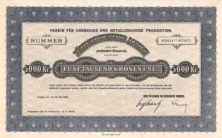 Verein für chemische und metallurgische Produktion