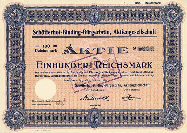 Schöfferhof-Binding-Bürgerbräu AG