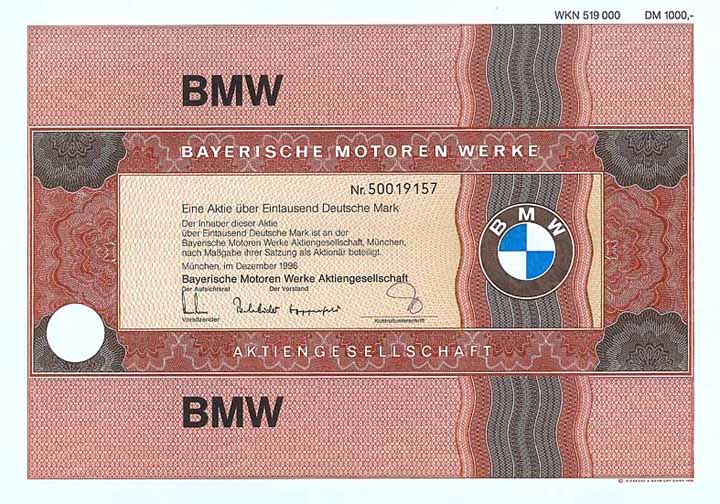 Bayerische Motoren Werke AG