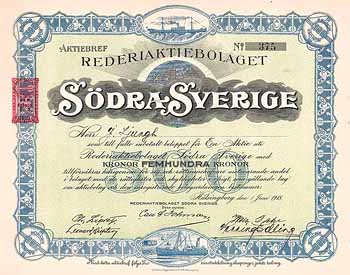 Rederiaktiebolaget Södra Sverige
