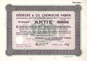 Gödecke & Co. Chemische Fabrik AG