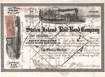 Staten Island Rail-Road Co. (OU William H. Vanderbilt )