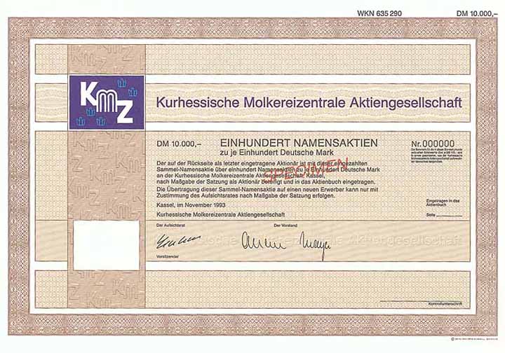 Kurhessische Molkereizentrale AG