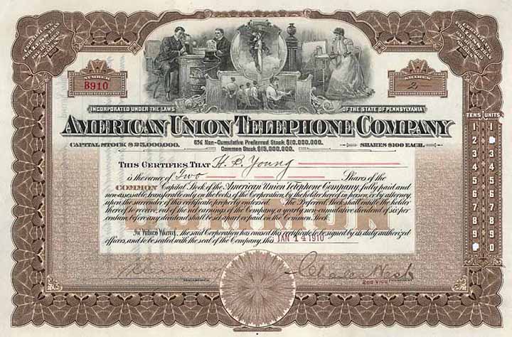 American Union Telephone Co.