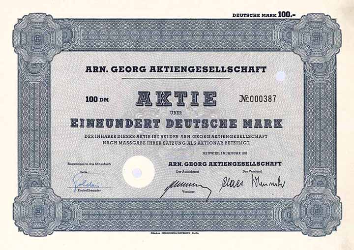 Arn. Georg AG